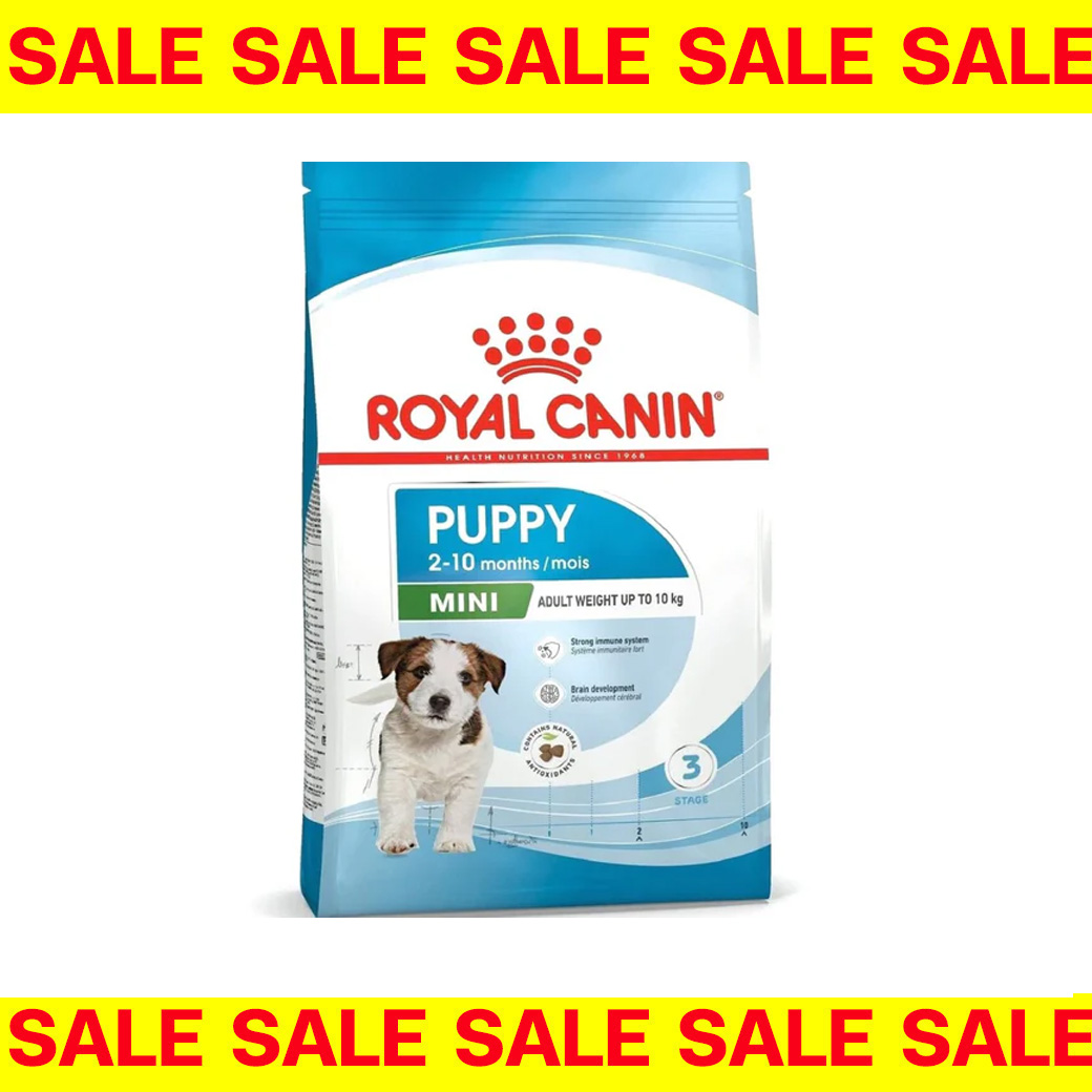 Sale[EXP15/5/26] Royal canin Mini puppy 8 Kg อาหารลูกสุนัขพันธุ์เล็ก
