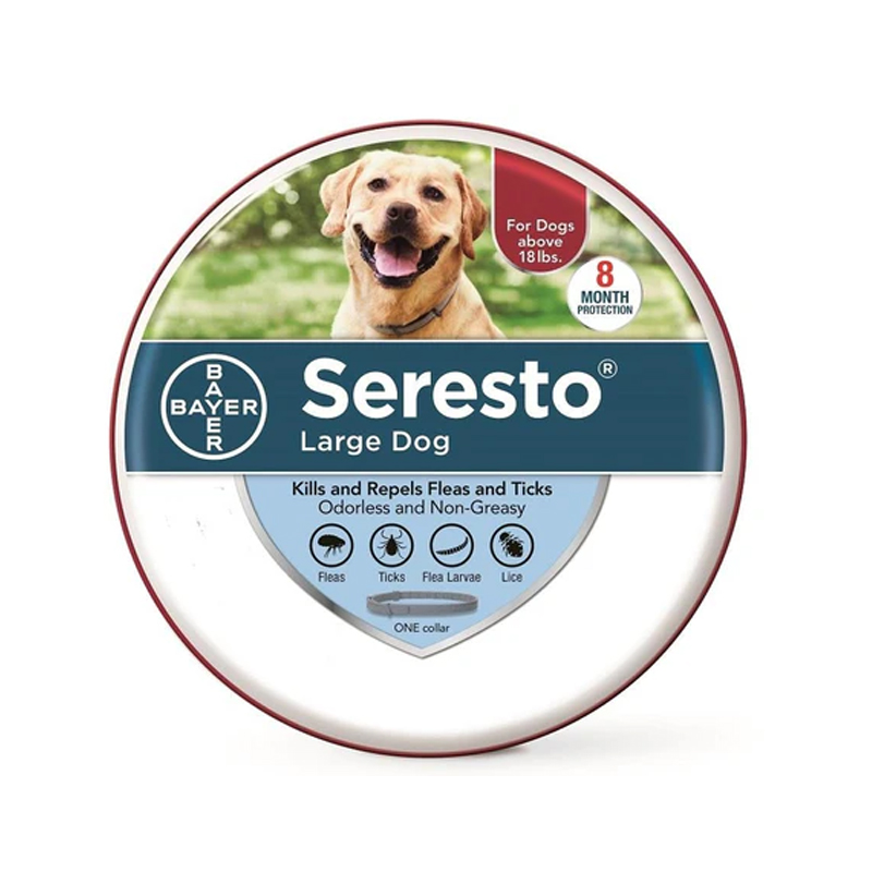 Seresto ปลอกคอสำหรับกำจัดเห็บ หมัด SIZE L  70 CM สำหรับสนัขพันธุ์ใหญ่