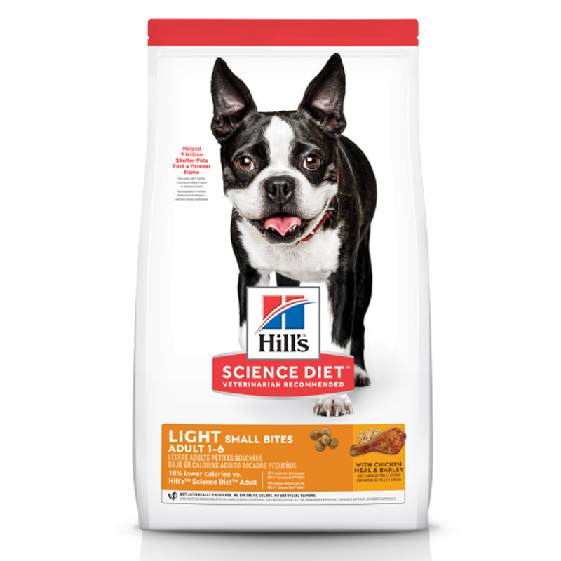 Hill's Adult light small bite 6.8 Kg อาหารสุนัขลดน้ำหนักพันธุ์เล็ก