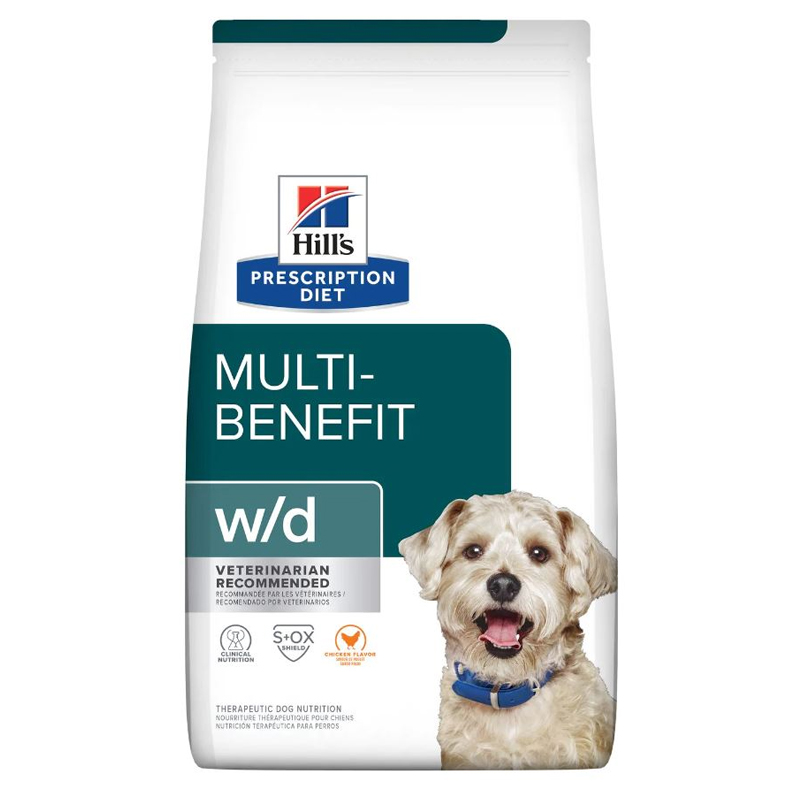 Hill's canine W/d 1.5 กก. อาหารสำหรับสุนัขเบาหวาน multi benefit