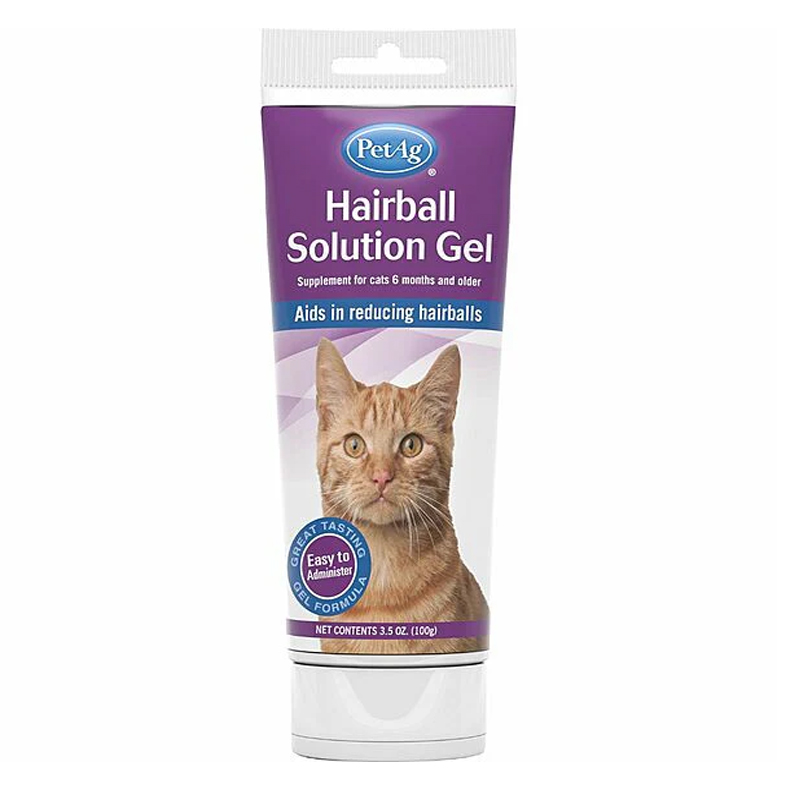 Hairball Solution Gel 100g เจลกำจัดก้อนขนและป้องกันก้อนขนสำหรับแมว