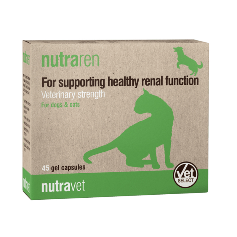 Sale [EXP1/2026] Nutraren บำรุงไตสำหรับสุนัขและแมว 45 แคปซูล