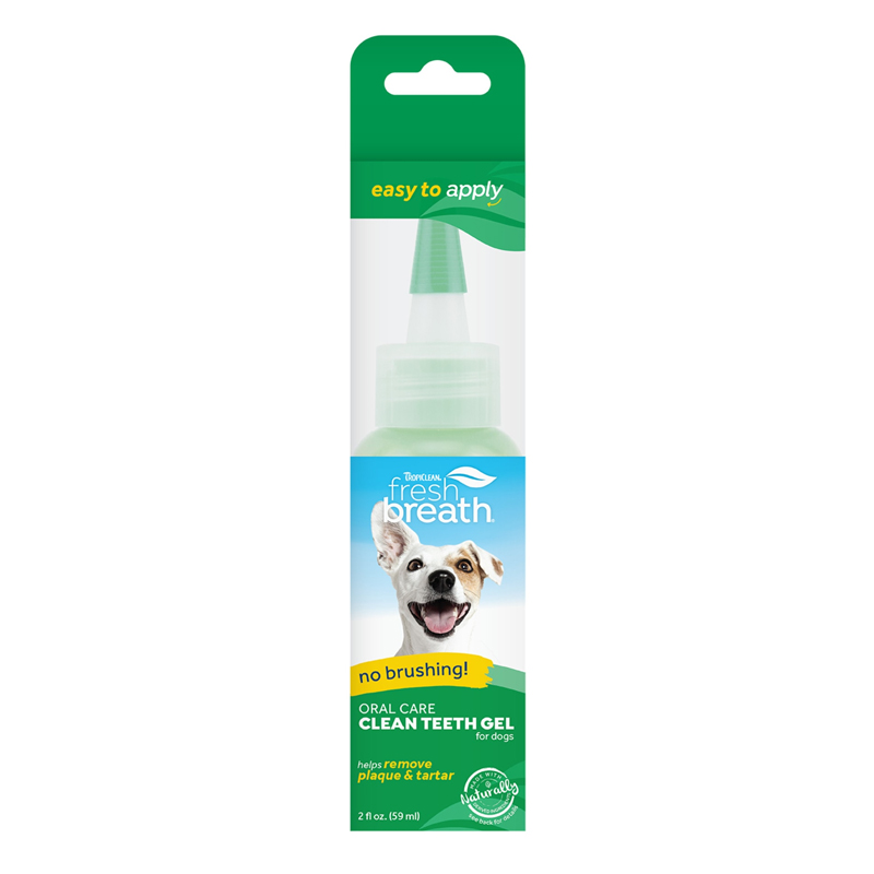 Fresh breath gel 58 ml เจลป้องกันและลดคราบหินปูน สำหรับสุนัข