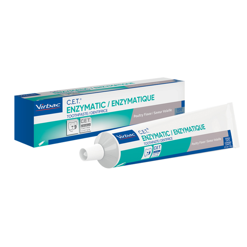 VIRBAC C.e.t Toothpaste 70 g ยาสีฟันรสไก่ Poutry