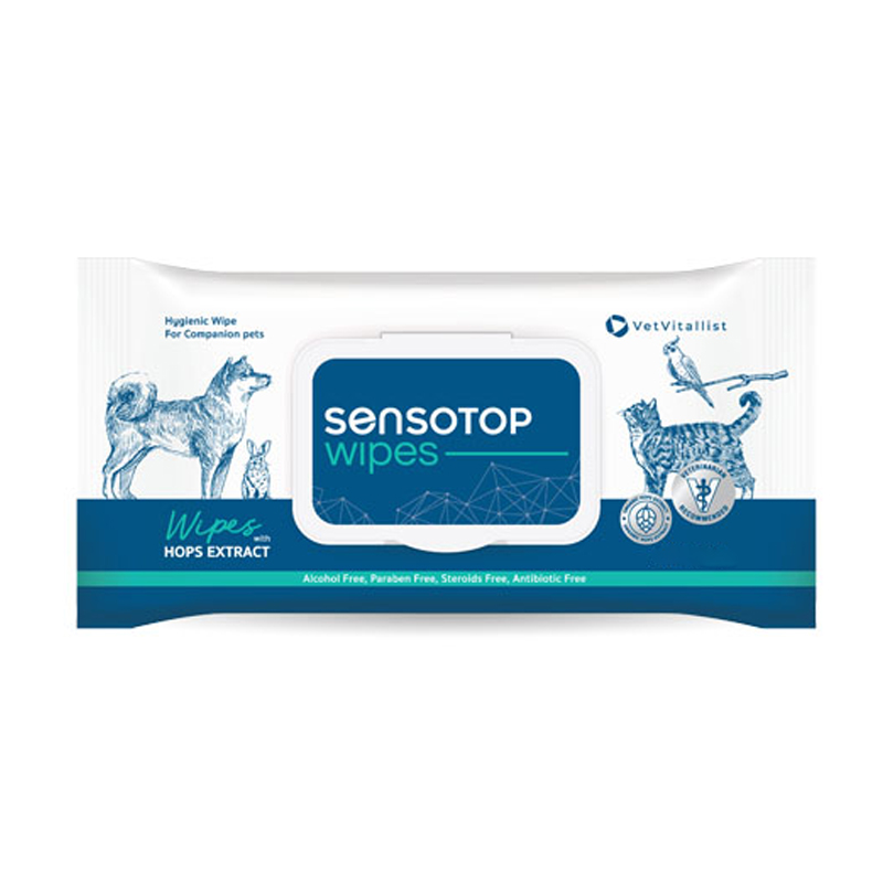 Sensotop Skin care wipe ผ้าเปียกเช็ดทำความสะอาด