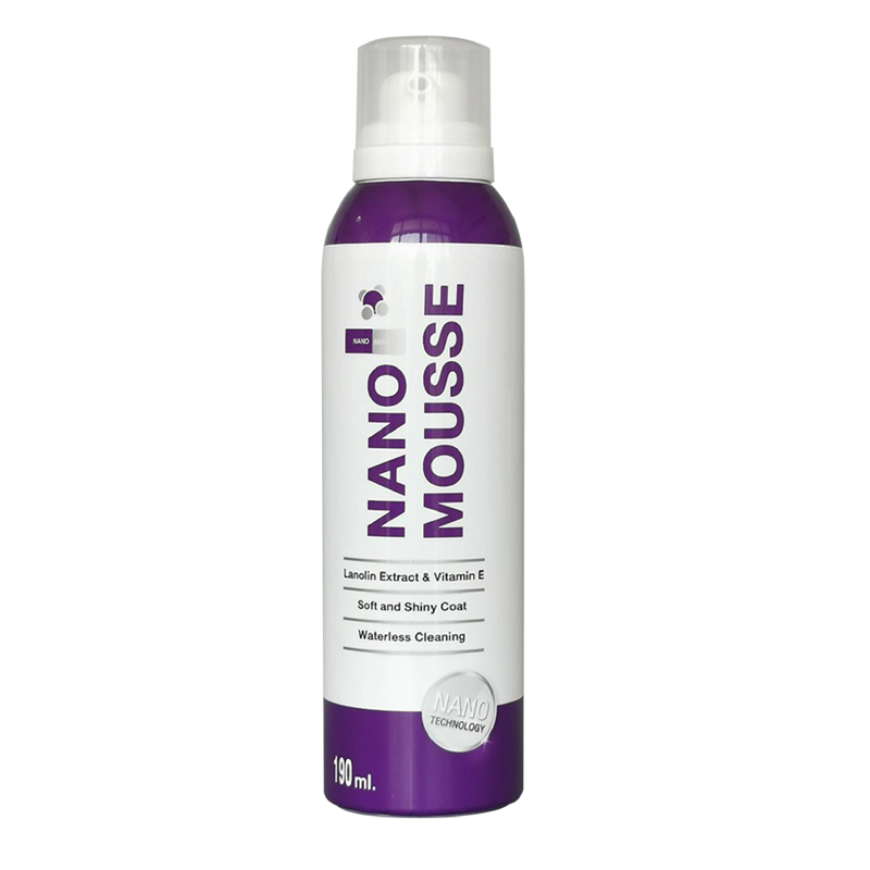 Nano mousse 190 ML  โฟมอาบน้ำแห้ง โฟมทำความสะอาดไม่ต้องล้างออก