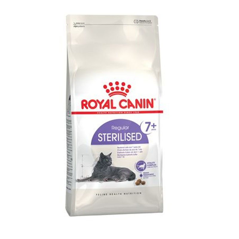 Royal canin Sterilised 7+ 1.5 Kg อาหารแมวสูงวัยหลังทำหมันแล้ว