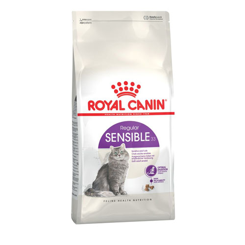 Royal canin Sensible cat 400g อาหารแมวโตที่ต้องการดูแลระบบย่อยอาหาร