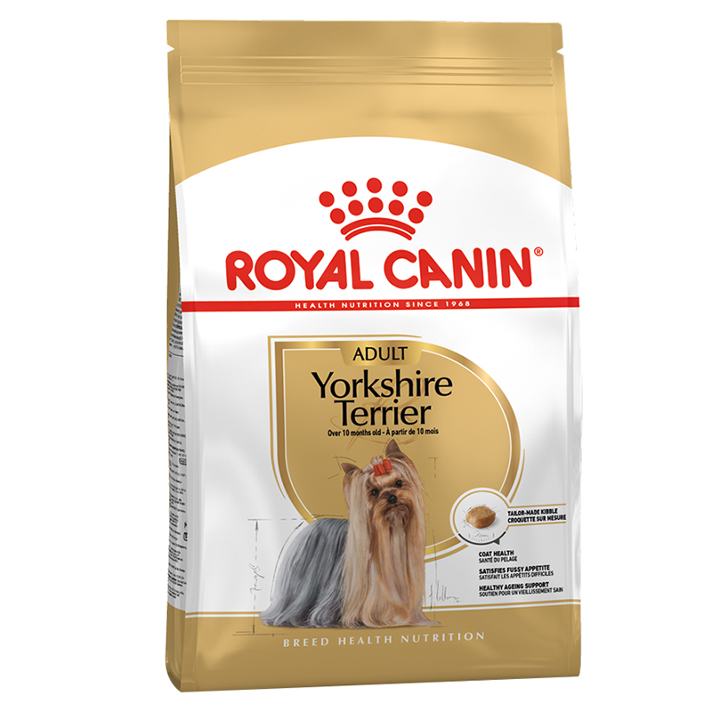 Royalcanin Yorkshire Terrier Adult 7.5 kg อาหารเม็ดสำหรับสุนัขโตพันธุ์ ยอร์คไชร์ อายุ 10 เดือนขึ้นไป