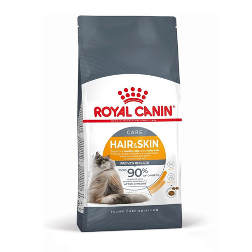 ROYAL CANIN HAIR & SKIN  CARE 2KG แมวโตบำรุงขนและผิวหนัง