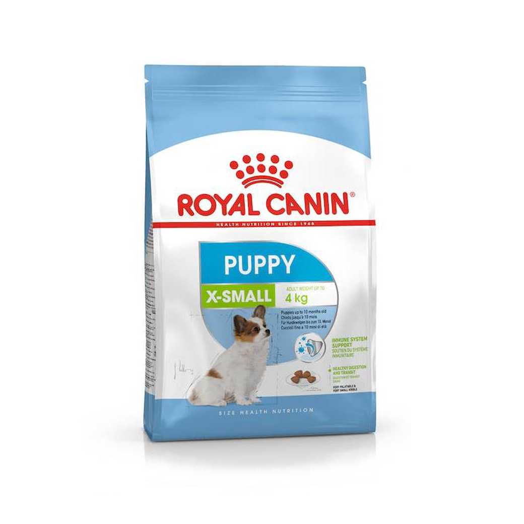 [เม็ดจิ๋ว] Royal canin X small Puppy 500 G อาหารสำหรับลูกสุนัขพันธุ์จิ๋ว พันธุ์เล็ก พันธุ์ทอย อายุ 2 - 10 เดือน