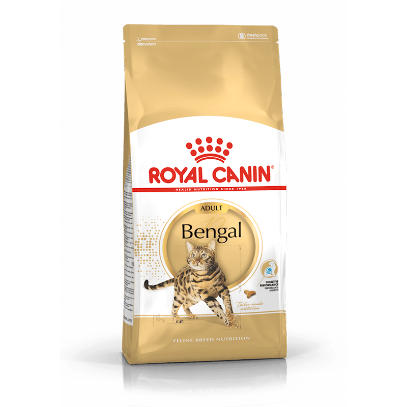 ROYAL CANIN BENGAL ADULT 2 KG อาหารแมวโตพันธุ์เบงกอล