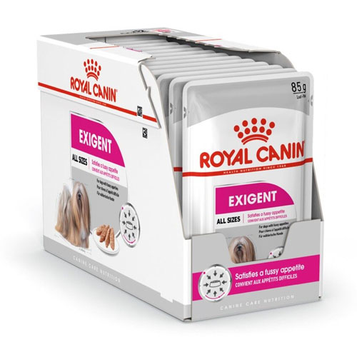 ROYAL CANIN EXIGENT LOAF  อาหารเปียก (กล่อง) สุนัขโตเลือกกิน