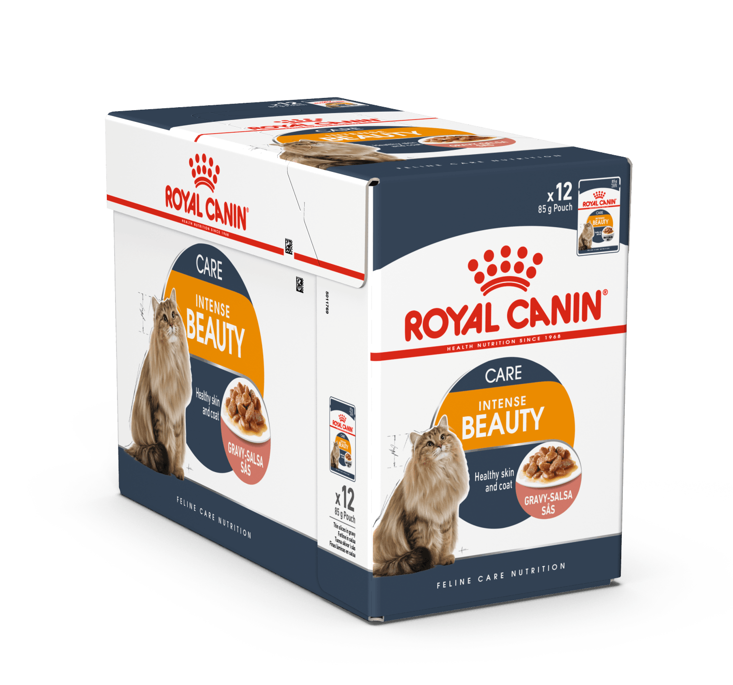 ROYAL CANIN BEAUTY JELLY อาหารเปียก (กล่อง) แมวโตบำรุงขนและผิวหนัง