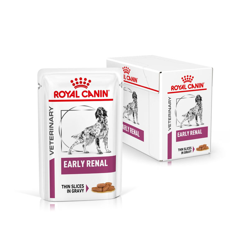 Royal Canin VET Early Renal อาหารเปียกสุนัขโรคไต (ระยะเริ่มต้น) 100g x 12 ซอง