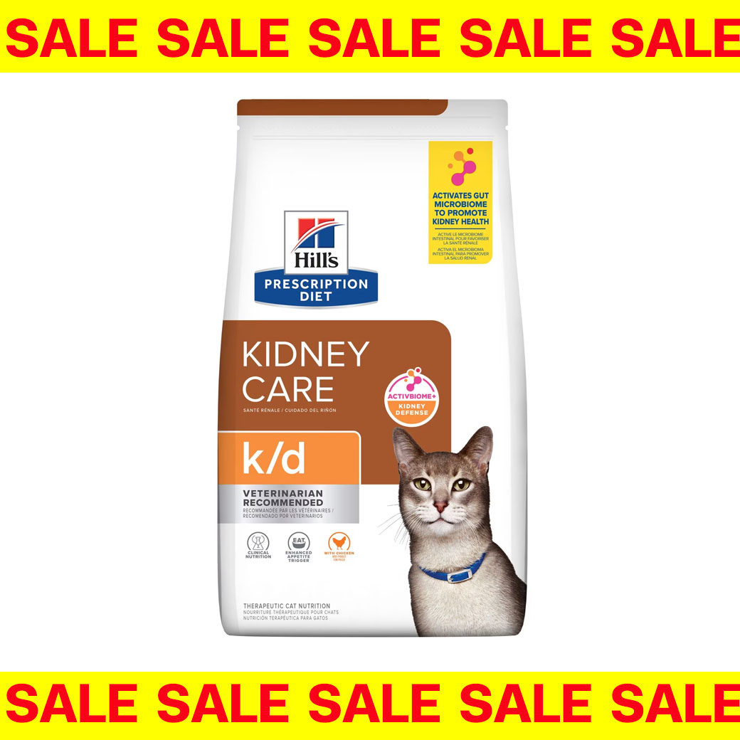 Sale [EXP1/2026] Hill's K/d feline 3.85 กก อาหารแมวโรคไต รสไก่