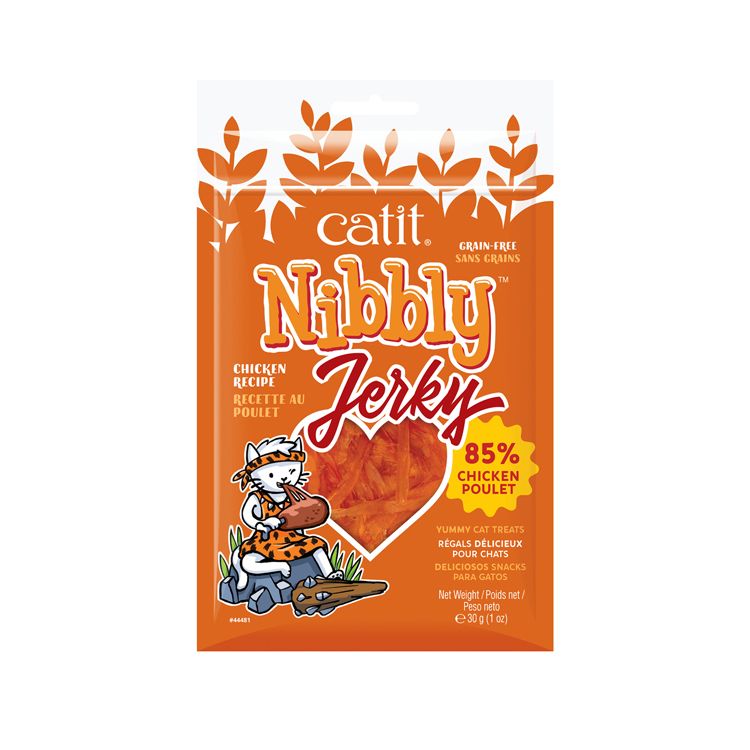 Catit Nibbly Treats ขนมแมวสำหรับแมว (ผลิตจากเนื้อไก่แท้) Grain-Free
