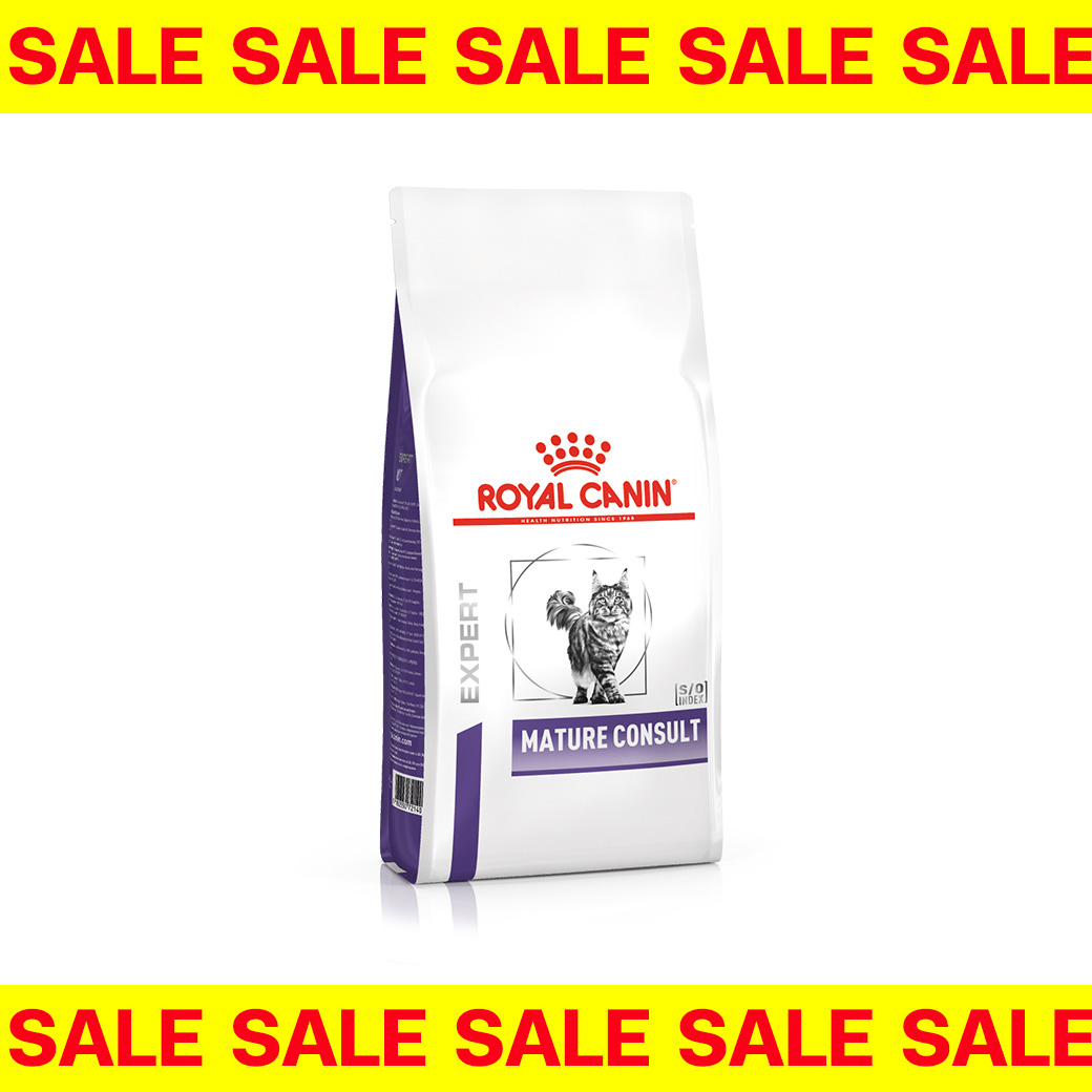 [EXP17/9/25] Royal canin VET Mature consult 1.5 Kg อาหารแมวสูงวัย 7 ปีขึ้นไป
