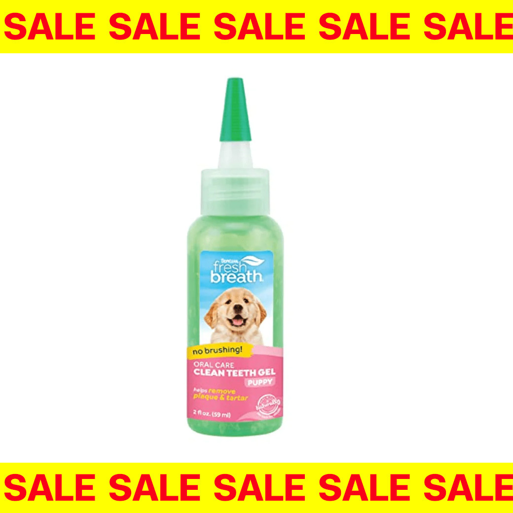 [EXP11/2025] Fresh breath gel puppy 58 ml เจลป้องกันและลดคราบหินปูนสำหรับลูกสุนัข