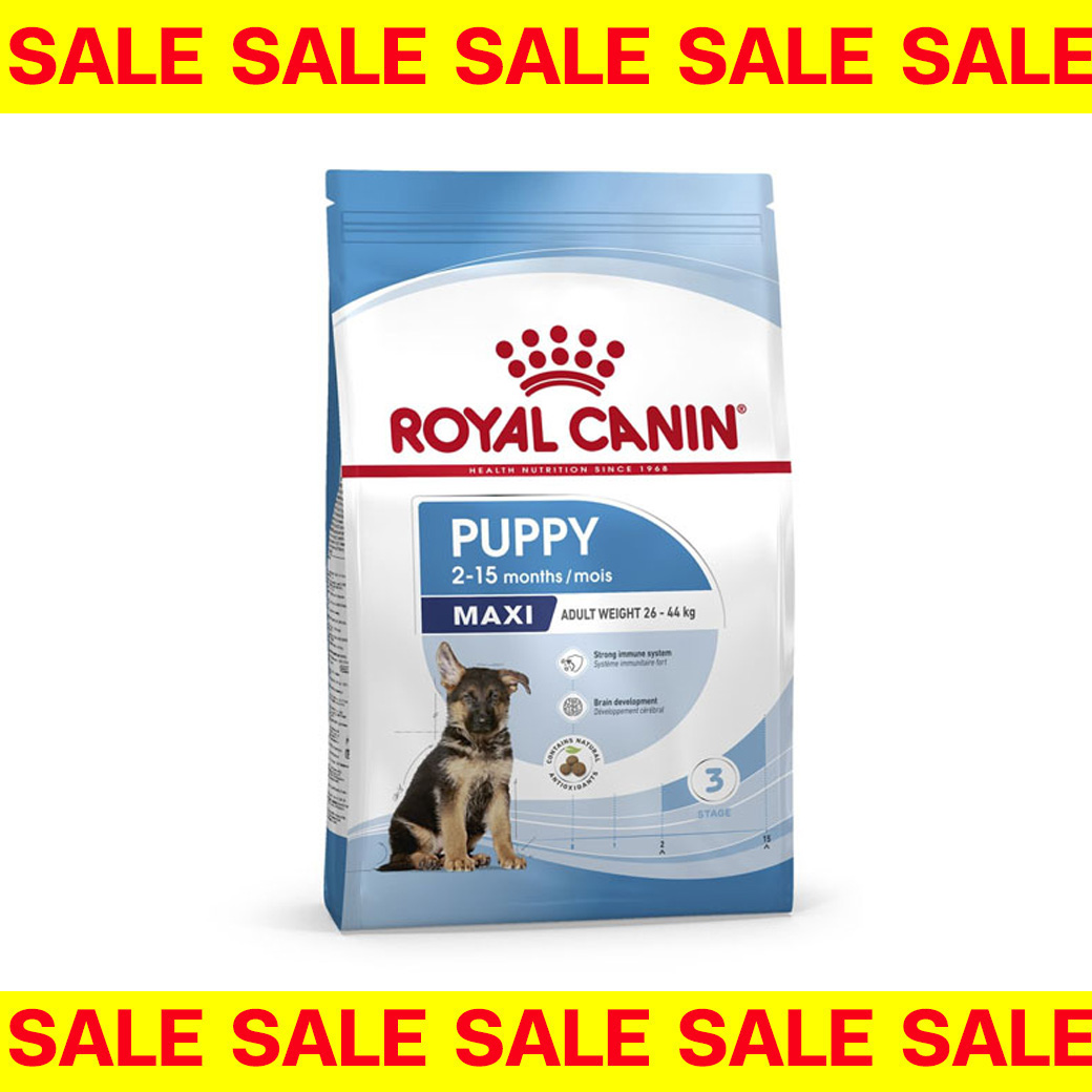 Sale [Exp26/3/2026] ROYAL CANIN MAXI PUPPY 4KG ลูกสุนัขพันธุ์ใหญ่