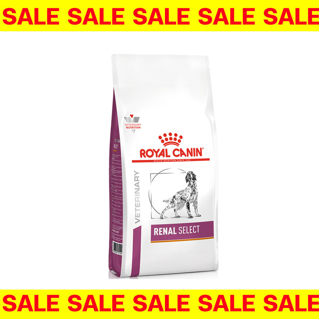 Sale [EXP6/6/26] Royal canin VET Renal Select dog 2 kg อาหารสำหรับสุนัขโรคไต