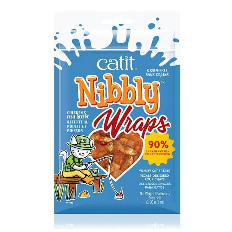 Catit Nibbly Treats ขนมสำหรับแมว (ผลิตจากเนื้อไก่แท้) Grain-Free