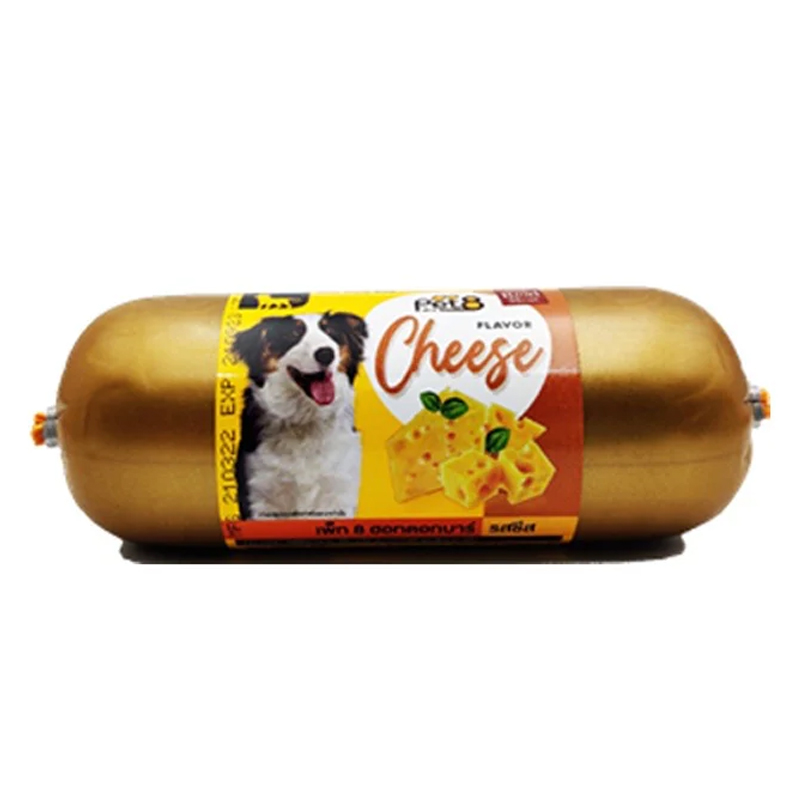 Pet8 Hot dog bar 150g รสชีส  ขนมสุนัข