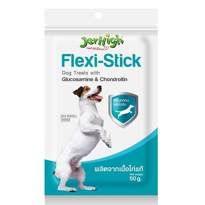 JERHIGH Flexi - Stick 50 g ขนมบำรุงข้อและกระดูกสำหรับสุนัข