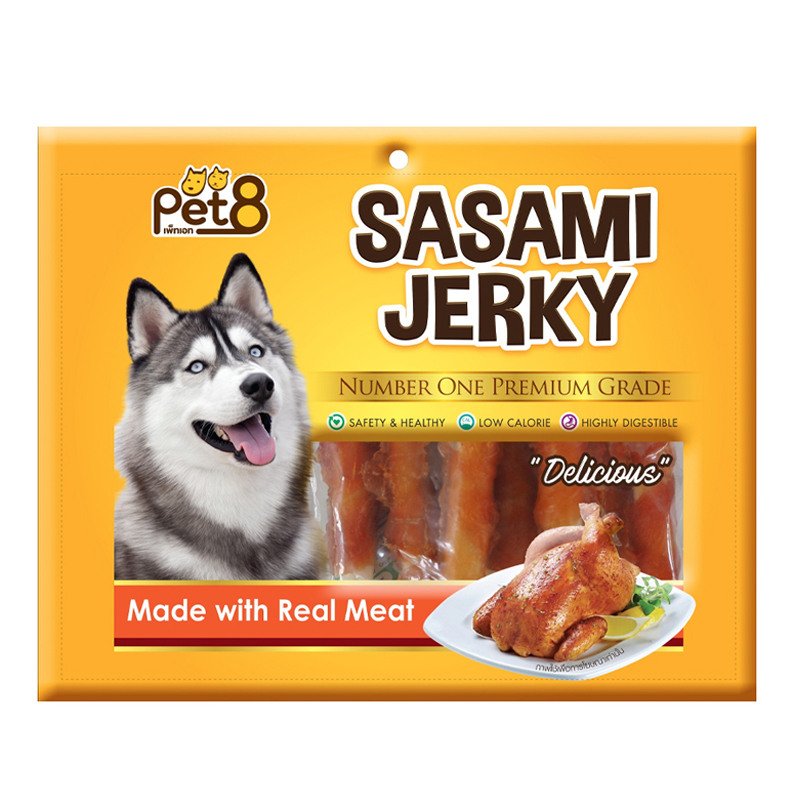 Sasami Jerky 360g สันในไก่พันครันชี่จัมโบ้ JJ409