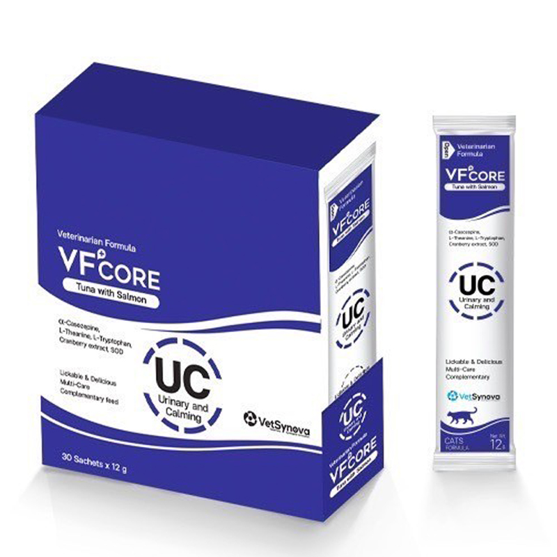 Vf core UC ป้องกันนิ่ว ลดความเครียด 30 ซอง