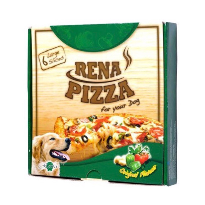 Rena PIZZA นมขัดฟัน 12 ชิ้น ลดกลิ่นปาก ลดคราบหินปูสุนัข