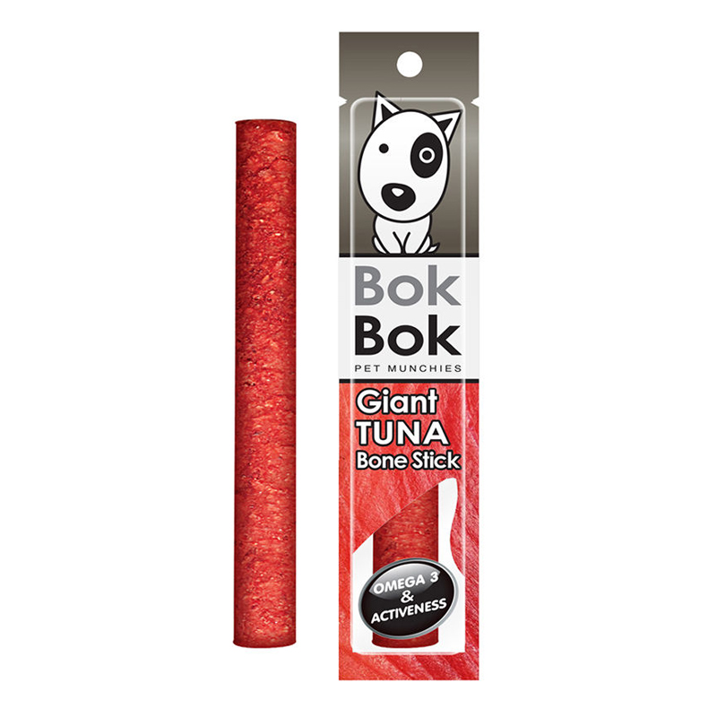 Bokbok Giant stick 25g ไจแอนท์สติ๊ก ทูน่าโบนสติ๊ก  ขนมสุนัข