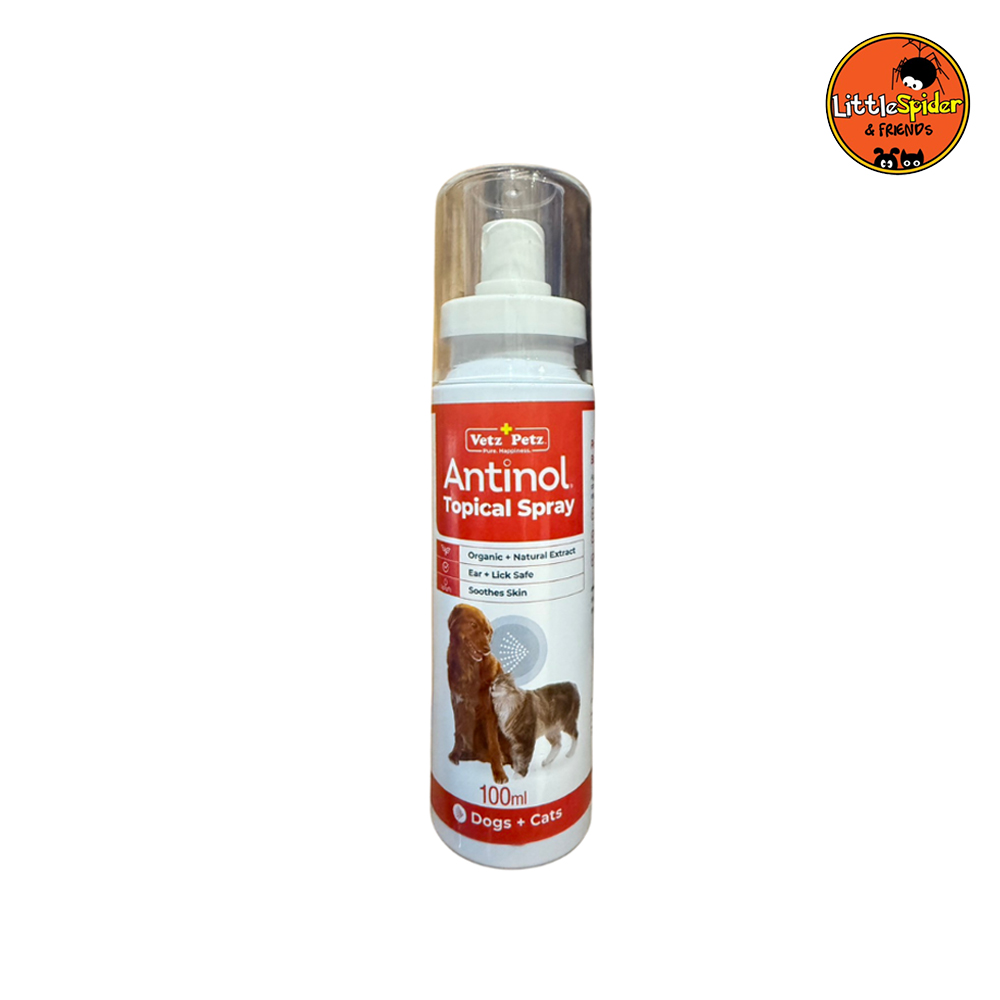 Antinol Topical Spray สเปรย์บำรุงผิวหนังและเส้นขน สุนัขและแมว
