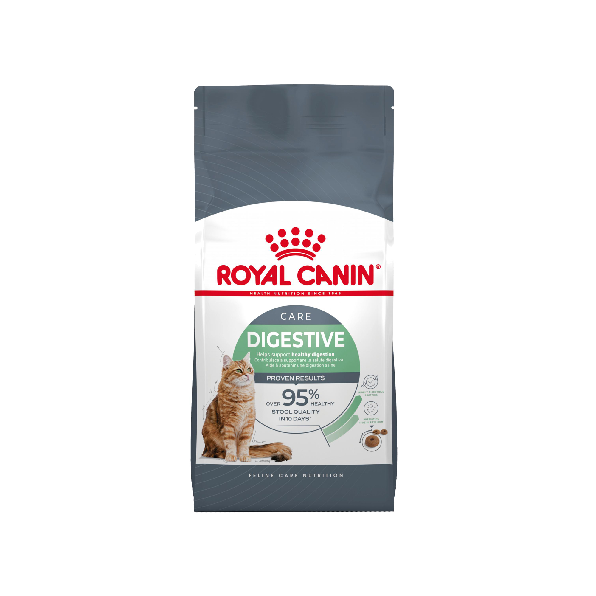 Royal Canin Digestive Care อาหารแมวดูแลระบบขับถ่าย การย่อยอาหาร 4 KG.