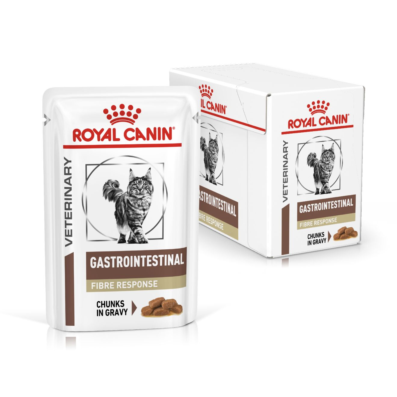 Royal canin Gastro Fibre cat 85gx 12 ซอง อาหารเปียกสำหรับแมวท้องผูก