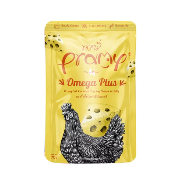 Pramy cat food 70g อาหารเปียกสำหรับแมว