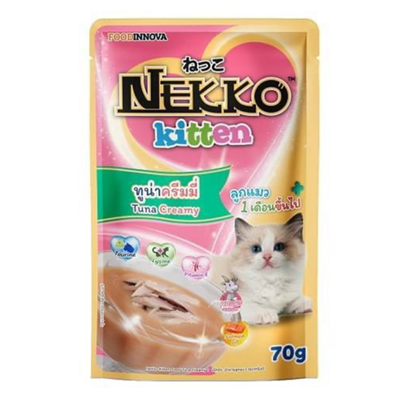Nekko creamy 70g เนกโกะ ครีมมี่ รสทูน่าครีมมี่