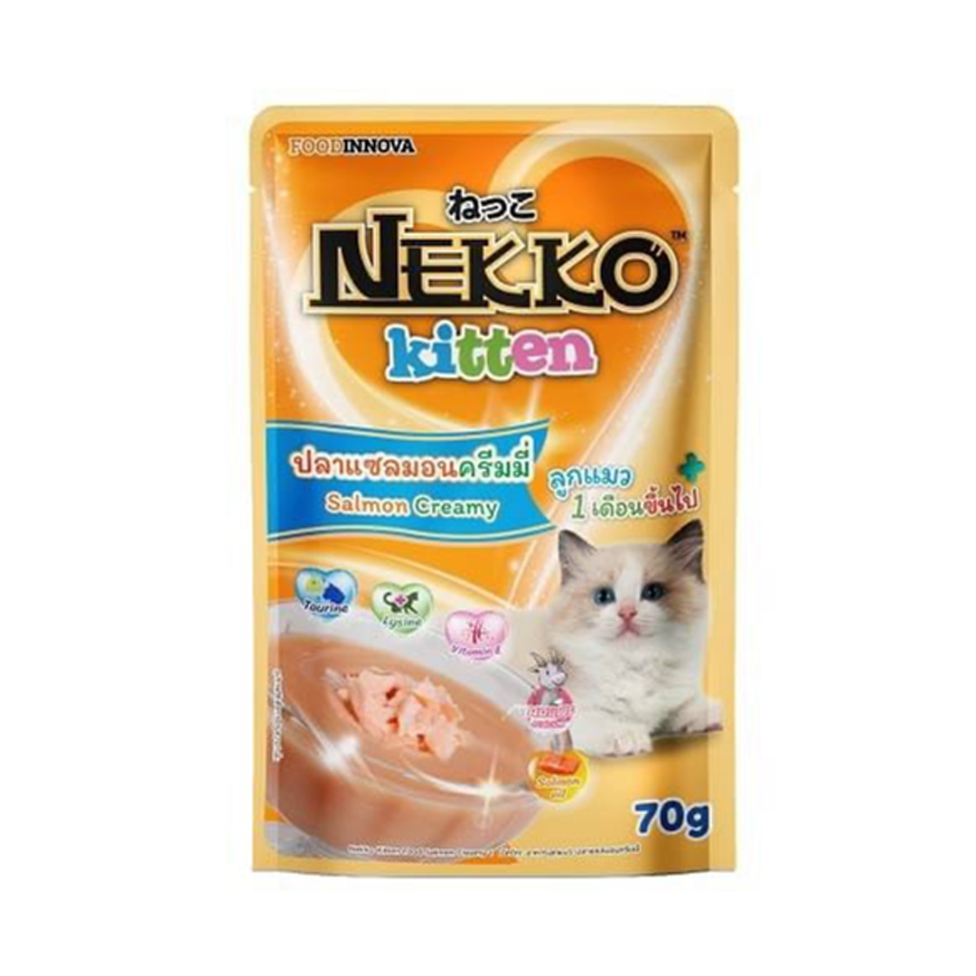 Nekko Creamy ลูกแมว 70g อาหารเปียกลูกแมว