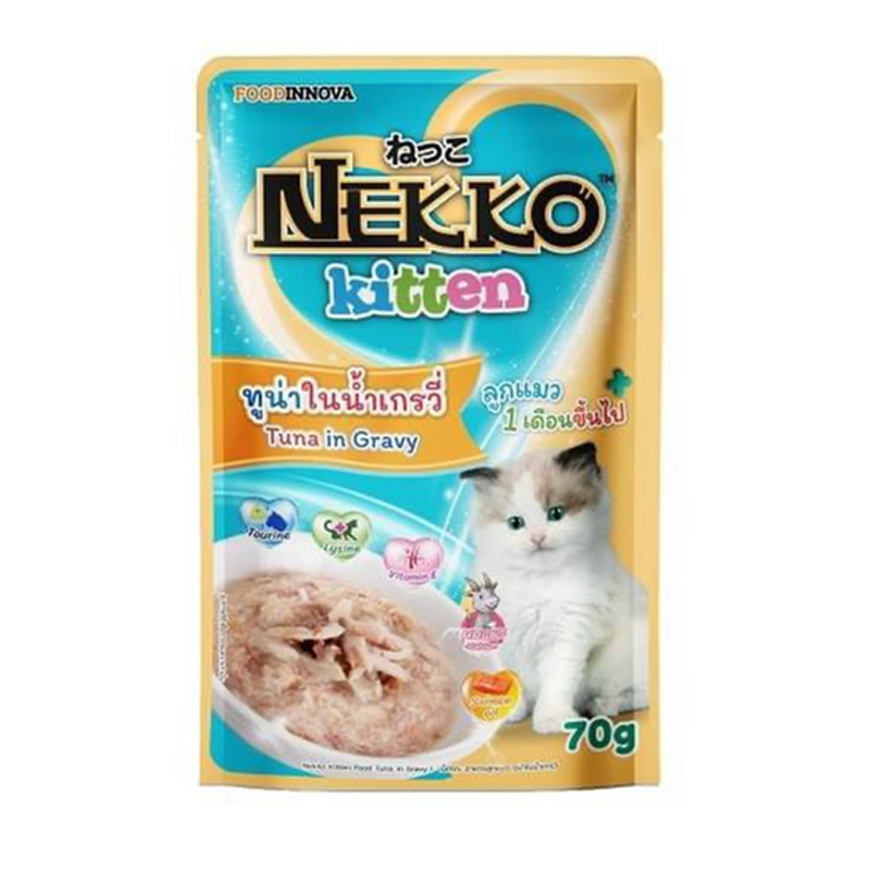 Nekko Creamy ลูกแมว 70g อาหารเปียกลูกแมว