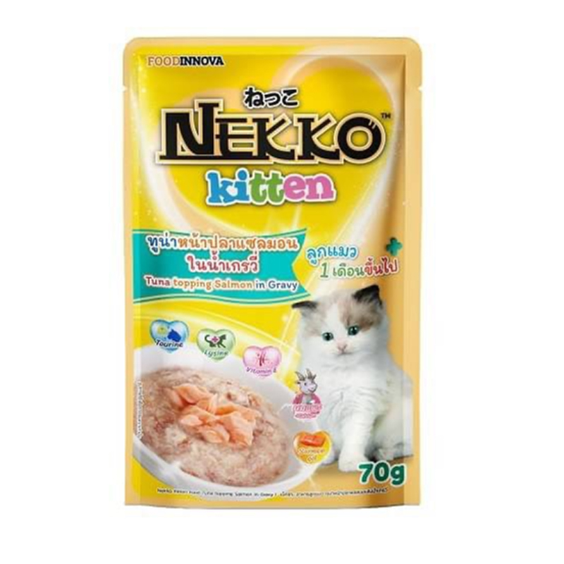 Nekko Creamy ลูกแมว 70g อาหารเปียกลูกแมว
