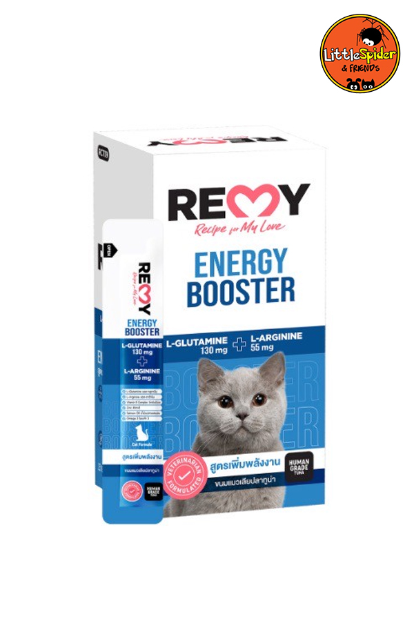 Remy Tuna Mousse ครีมแมวเลียบำรุงร่างกาย สำหรับแมว (1 กล่อง 15g x24ซอง )